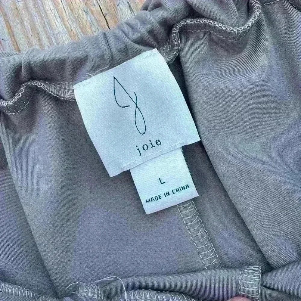 Joie taupe jogger style pants size large - Picture 3 of 7